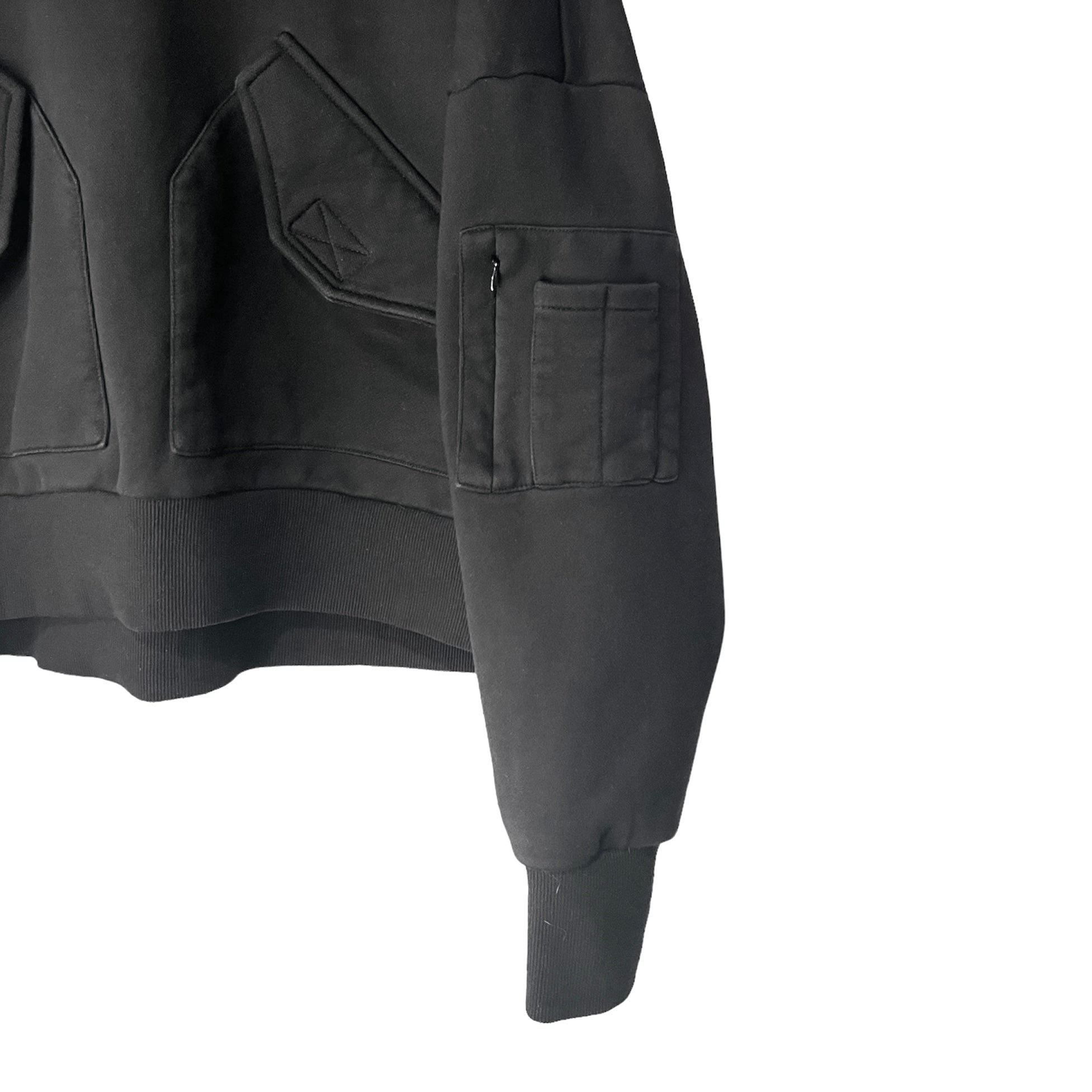 bomber hoodie