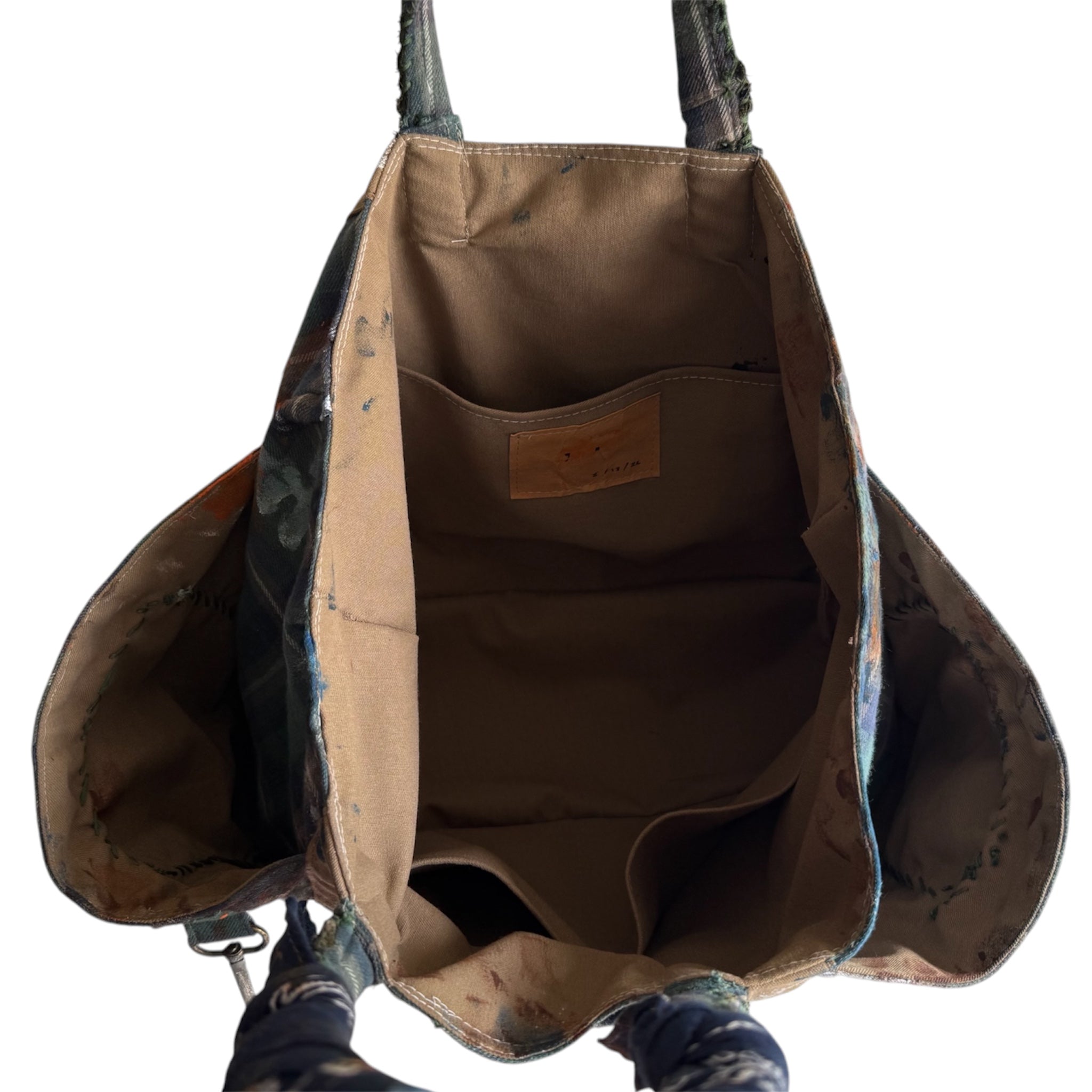 painters bag one of three