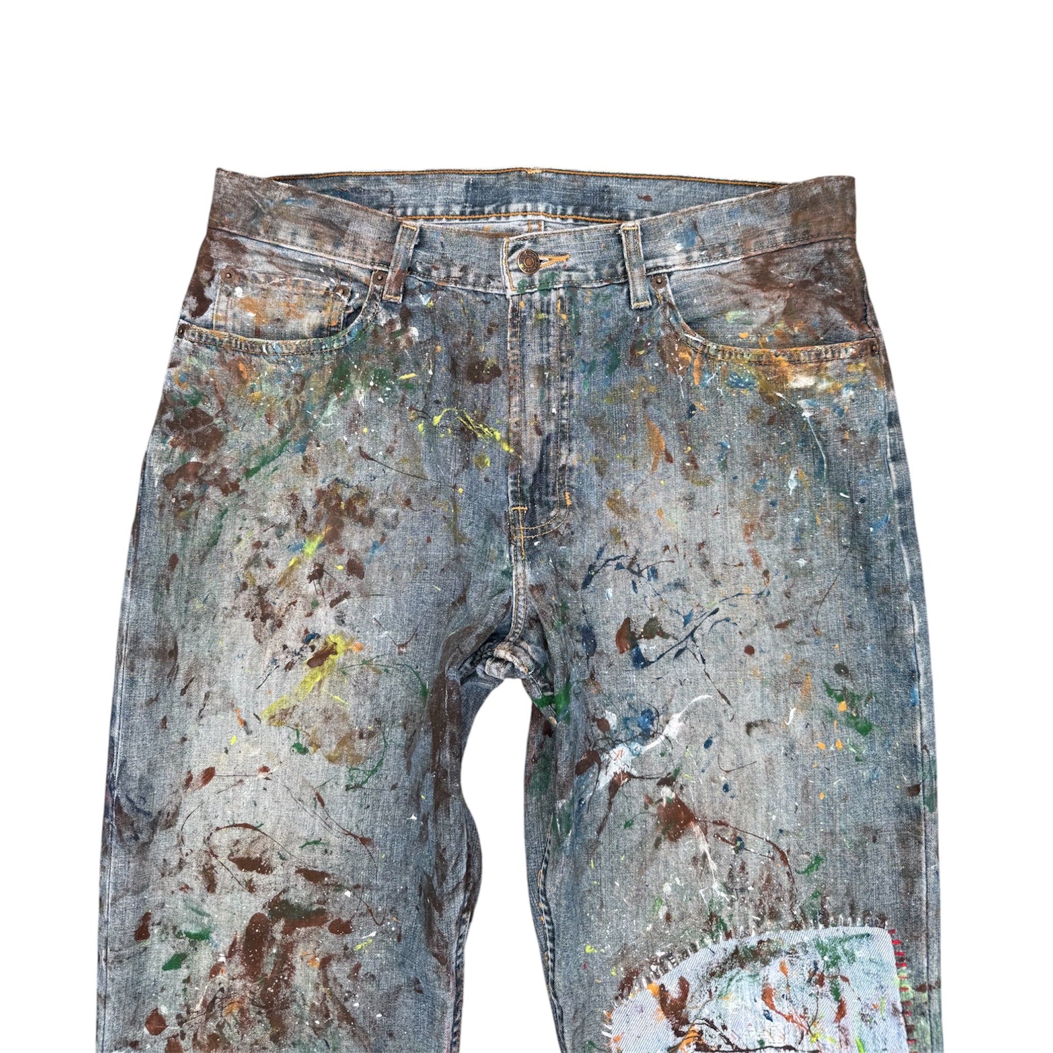 painters denim sample 32x30
