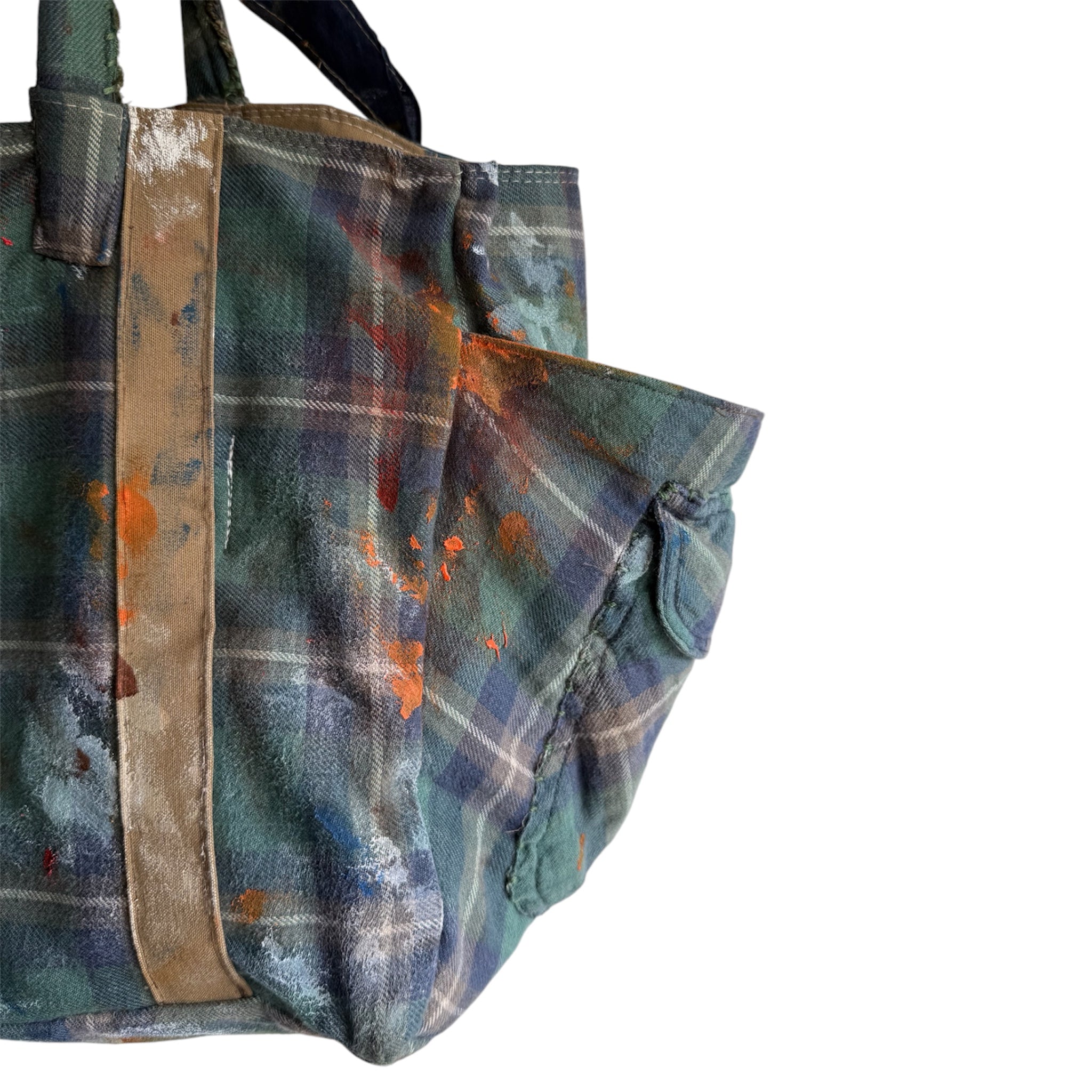 painters bag one of three