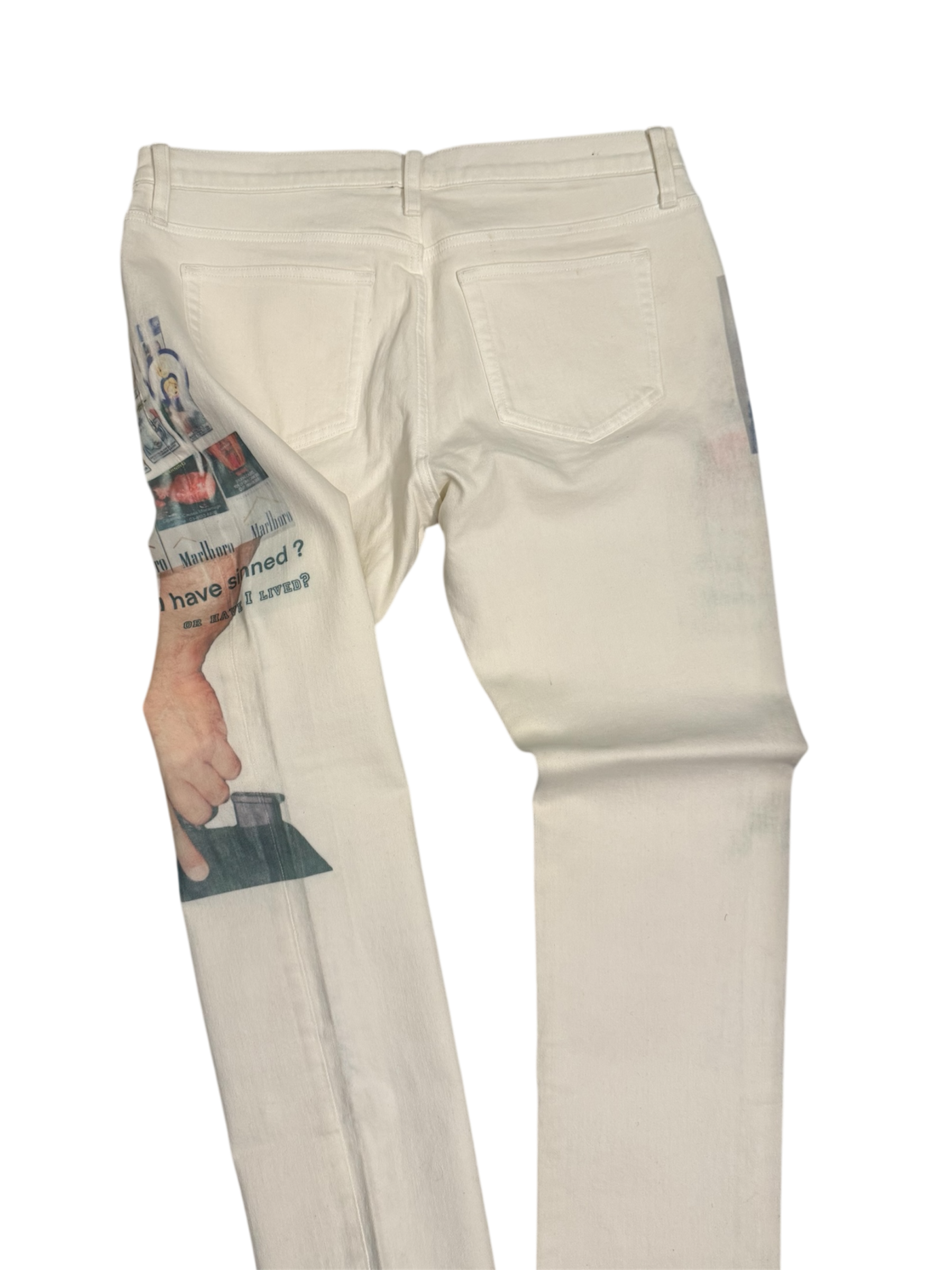 test print denim