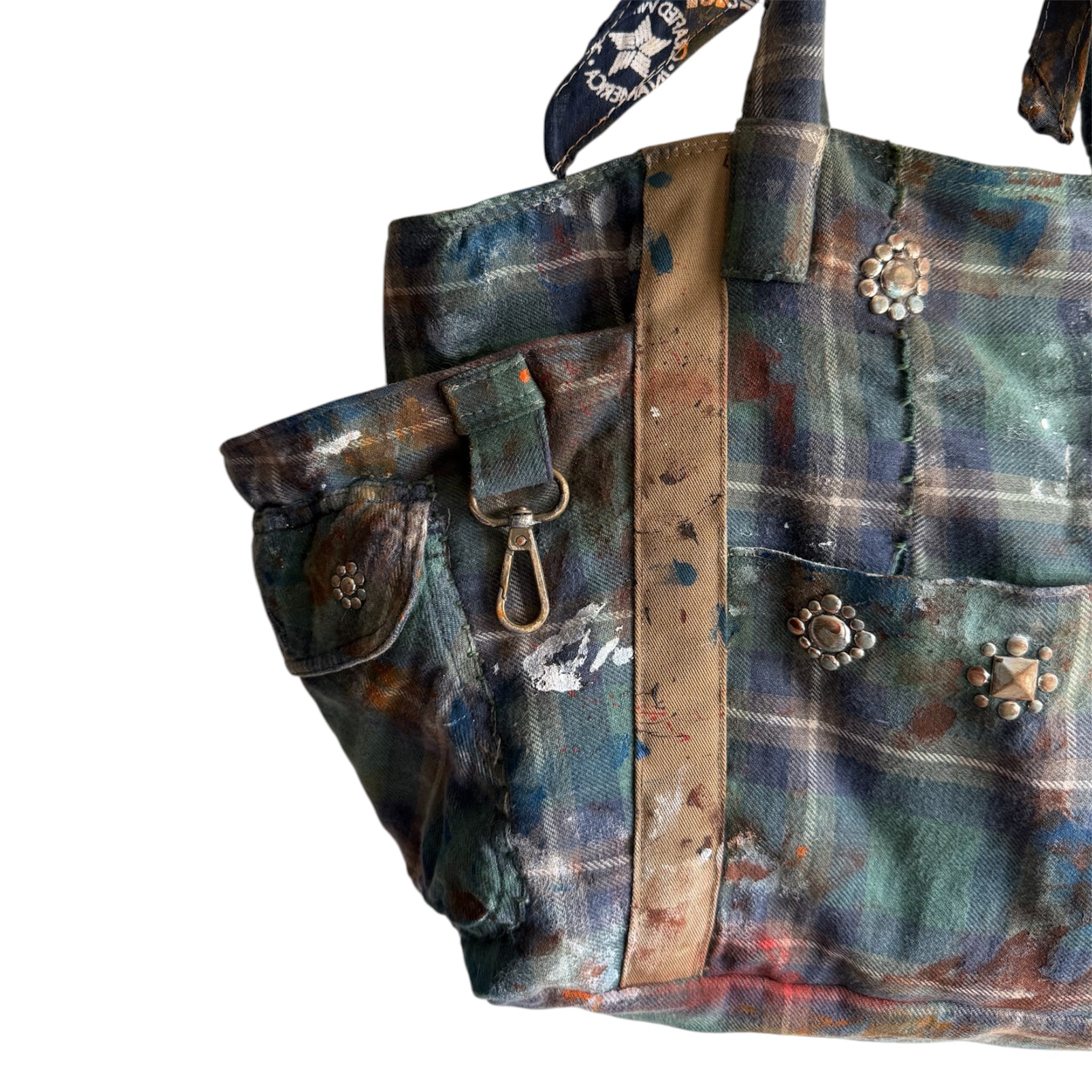 painters bag one of three