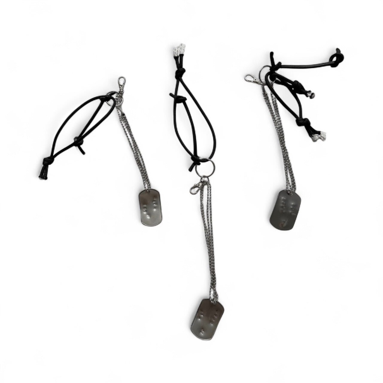 nyfw popup exclusive dogtag/keychain