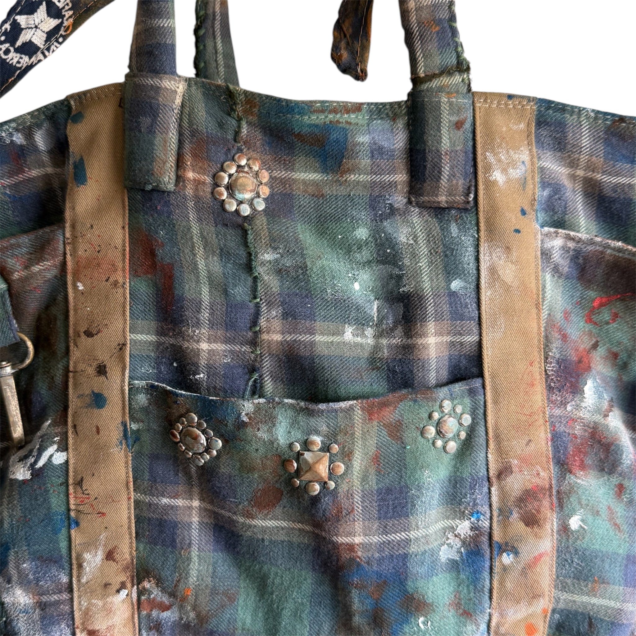 painters bag one of three