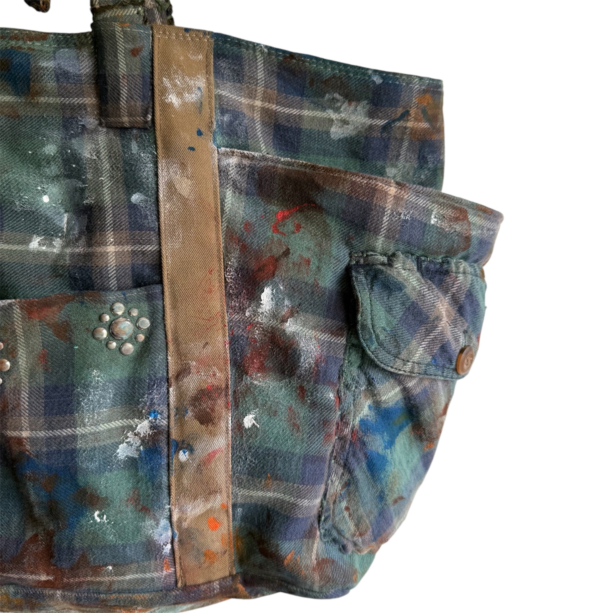 painters bag one of three