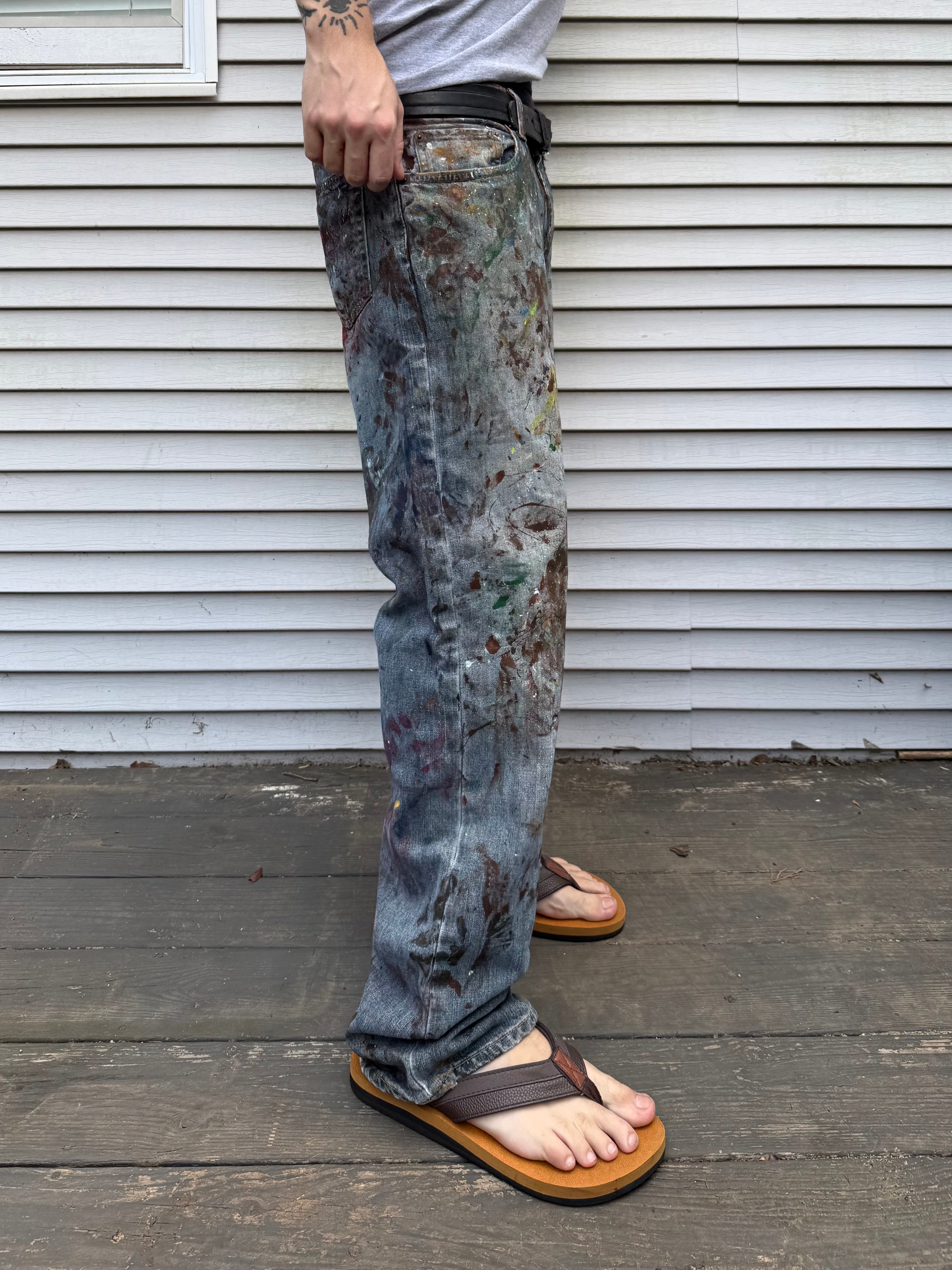 painters denim sample 32x30