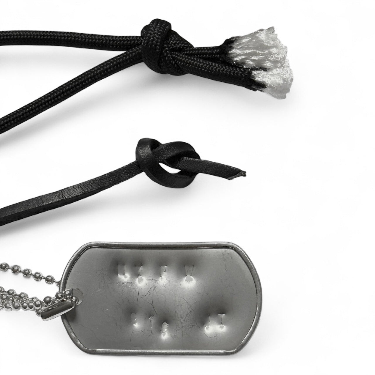 nyfw popup exclusive dogtag/keychain